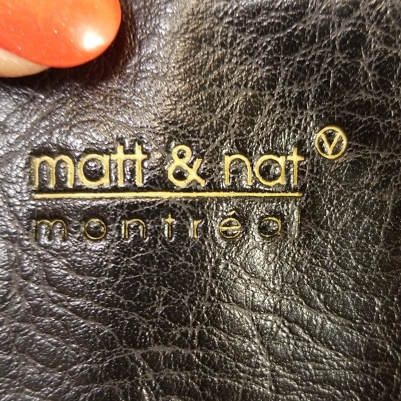 Matt & Nat Montreal black vegan leather bag - Picture 3 of 8